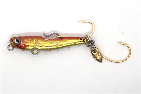 Rudie's Metal Jig Gyoshi Metal Tsuranuki 1.5g Akakin