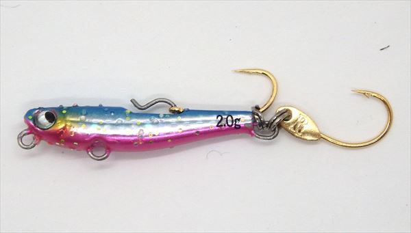 Rudie's Metal Jig Gyoshi Metal Tsuranuki 2.0g Blue Pink