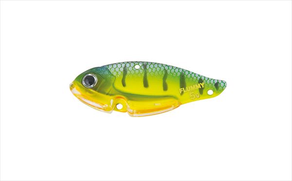 Bottomup Bass Lure Flummy 5g Hot Tiger