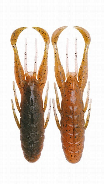 Bottomup Worm Hurry Slide 3.3inch Magma