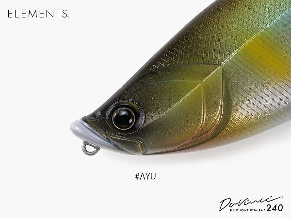 Elements Bass Lure Davinci 240 #Ayu