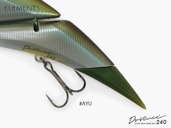 Elements Bass Lure Davinci 240 #Ayu