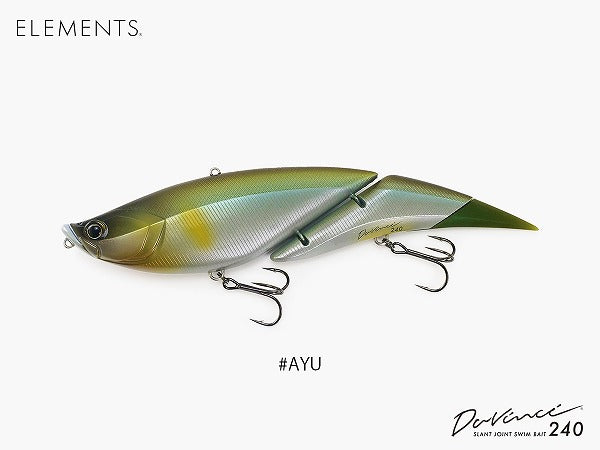 Elements Bass Lure Davinci 240 #Ayu