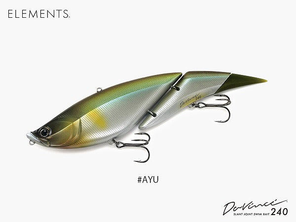 Elements Bass Lure Davinci 240 #Ayu