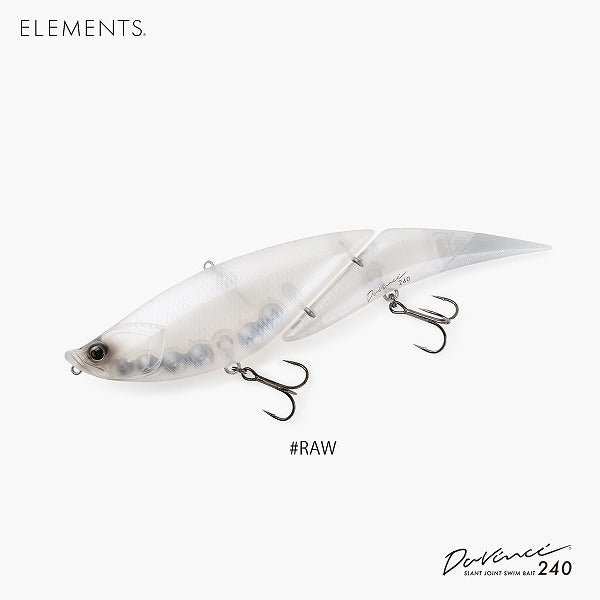 Elements Bass Lure Davinci 240 #RAW