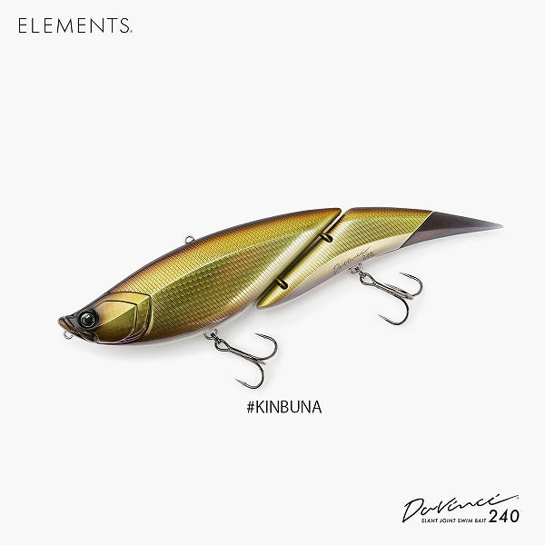 Elements Bass Lure Davinci 240 #Kinbuna