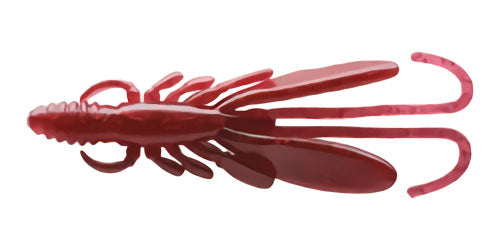 Ecogear Worm Bug Ants 3inch #077 Sanriku Red
