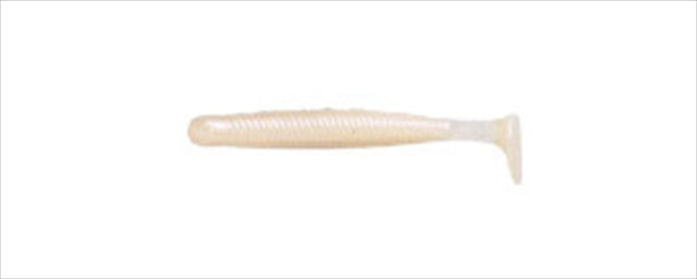 Ecogear Worm Grass Minnow S 1-3/4inch #010 Pearl Glow (luminous)