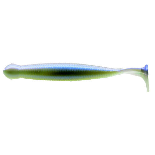 Ecogear Glass Minnow S 1-3/4inch #101 White BP Back