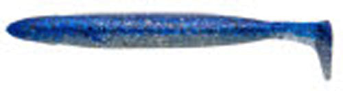 Ecogear Worm Power Shad 4inch #327 UV Hologram Sardine