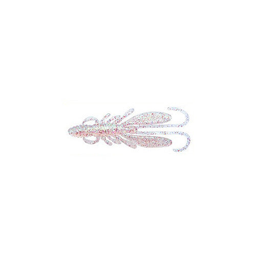 Ecogear Worm Bug Ants 3inch #323 Hokuriku Clear Holo