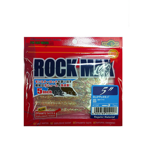 Ecogear Worm Rock Max 5inch #323 Hokuriku Clear HoloV