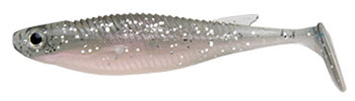 Ecogear Worm Balt 3.5inch #115 Pearl/Smoke Silver Glt back