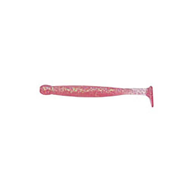 Ecogear Worm Grass Minnow M 2-1/2inch #344 Hokuriku Clear Red Holo