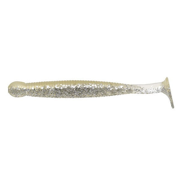 Ecogear Worm Grass Minnow L 3-1/4inch #439 Boso Platinum Kisu