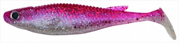 Ecogear Worm Balt 3.5inch #472 Red Holomax