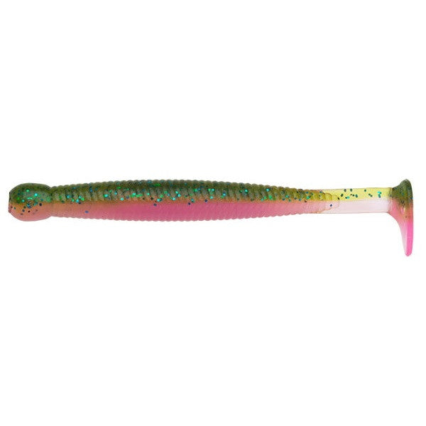 Ecogear Worm Grass Minnow L 3-1/4inch #478 Natural Pink Winnie