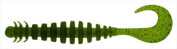 Ecogear Worm Ring Max Power Ocean 3inch #413 Glossy Green Gold