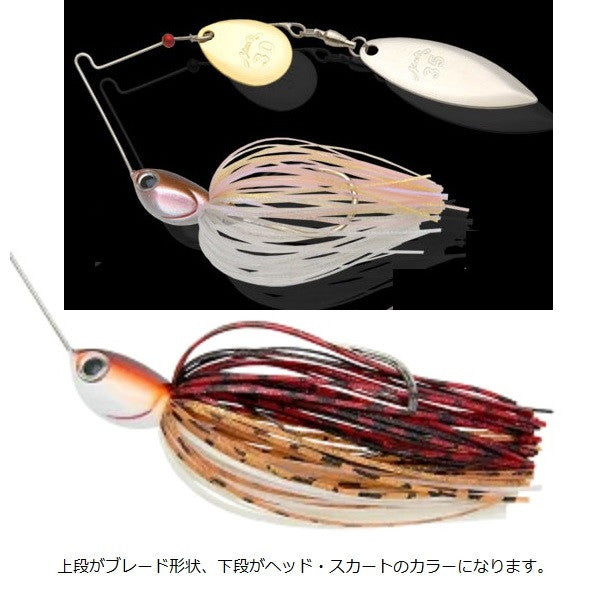 Nories Spinnerbait Wind Range 5/8oz TW #755 Tanabe Select Tiger II(G/G)