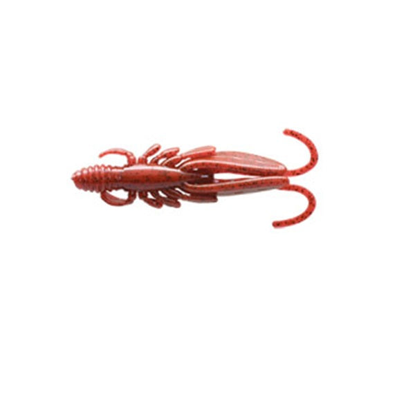 Ecogear Worm Bug Ants 4inch #069 Bloody Red/Black Flk