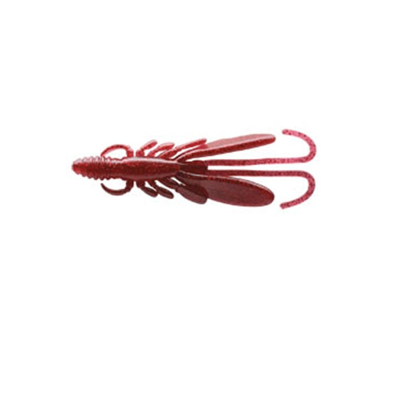 Ecogear Worm Bug Ants 4inch #077 Sanriku Rias Red