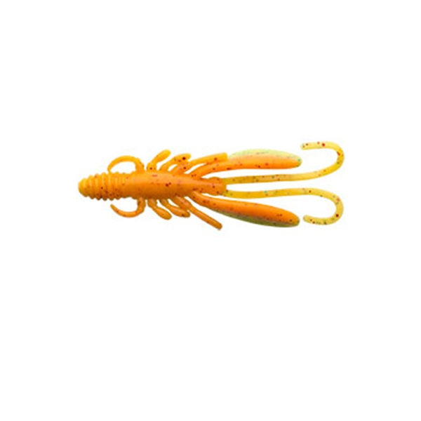 Ecogear Worm Bug Ants 4inch #411 Silky orange yellow