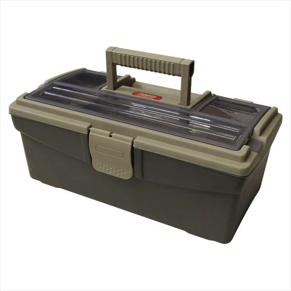 OGK Case Tackle Box (2-layer type) Dark Olive two tone
