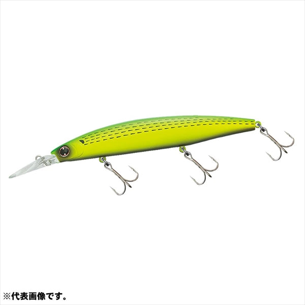 Daiwa Shoreline Shiner-Z Set Upper 97S Lime chart Dotted gizzard