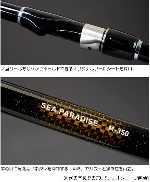 Daiwa Sea Paradise M-400 E (Spinning 4 Piece)