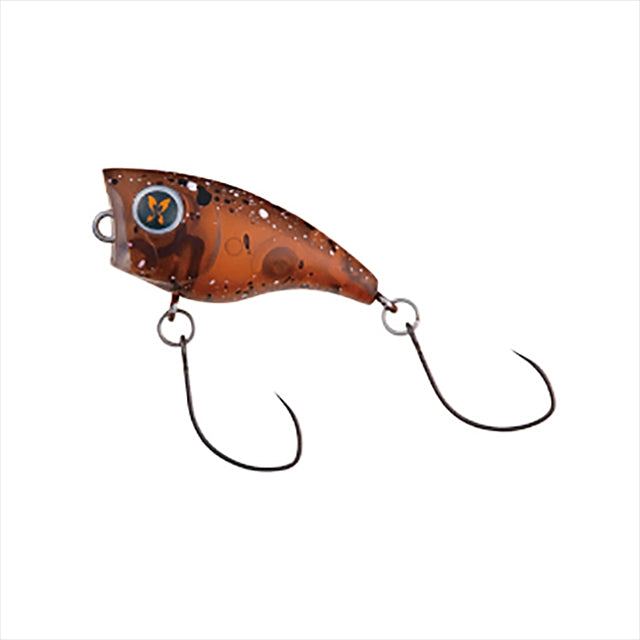 Daiwa Trout Plug Presso Poppin' Bug Clear Brown Pellet