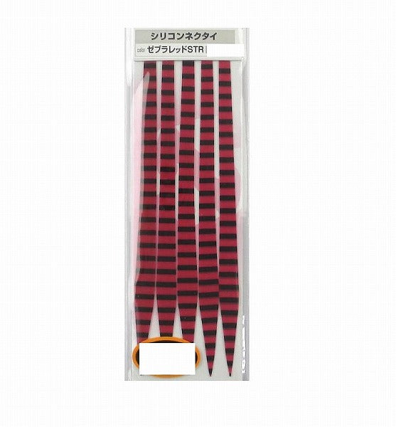 Daiwa Kohga Silicone Necktie STR (Straight) Zebra Red