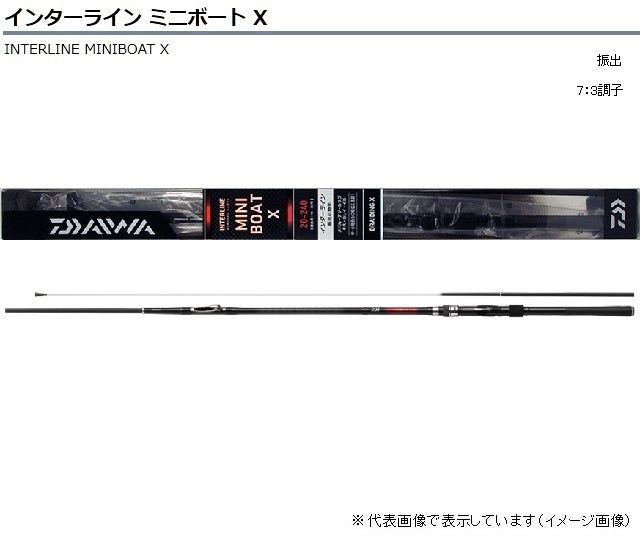 Daiwa Interline Mini Boat X 20-360 (Baitcasting 3 Piece)