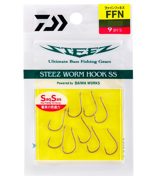 Daiwa Steez Worm Hook SS (Saxus) Fine Finesse # 5