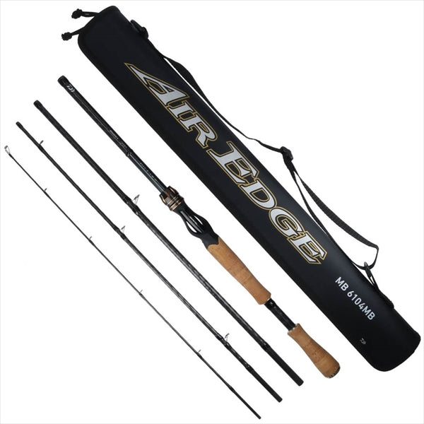 Daiwa Bass Rod Air Edge Mobile 6104MB (Baitcasting 4 Piece)