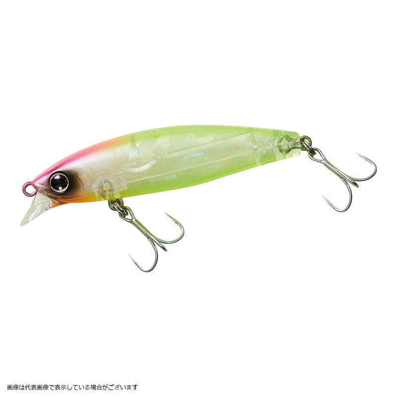 Daiwa Seabass Lure Shoreline Shiner-Z Set Upper 75S Pink Head Clear Chart