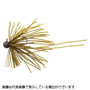 Daiwa Small Rubber Jig SS 3g Green Pumpkin