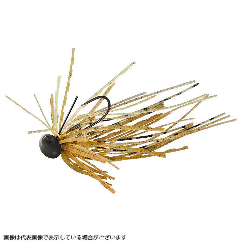 Daiwa Rubber Jig Steez Spin Finesse Jig 1.3g Striped Shrimp