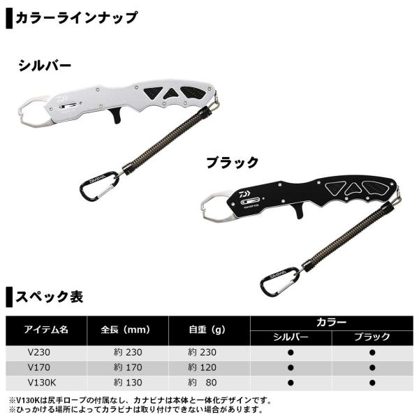 Daiwa Fish Grip V 230 Black