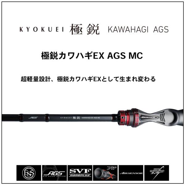 Daiwa Kyokuei Kawahagi EX AGS MC (Baitcasting 1 Piece)