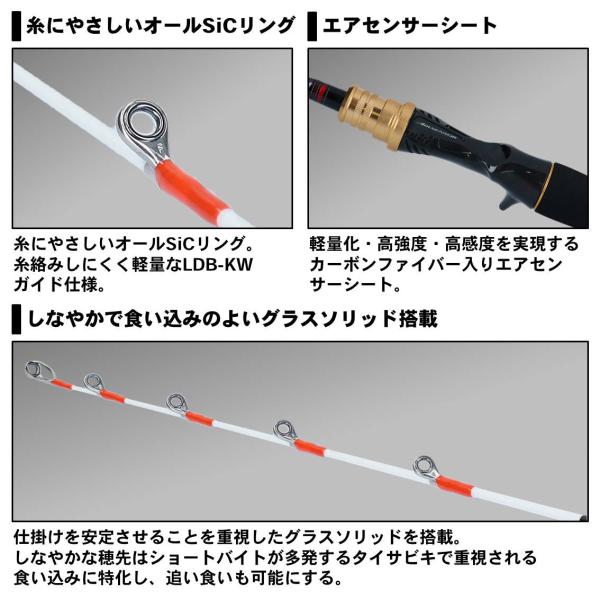 Daiwa Analyster Taisabiki 235 (Baitcasting 2 Piece)