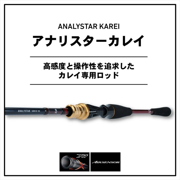 Daiwa 20 Analystar Karei 82 160/ R (Baitcasting 2 Piece)