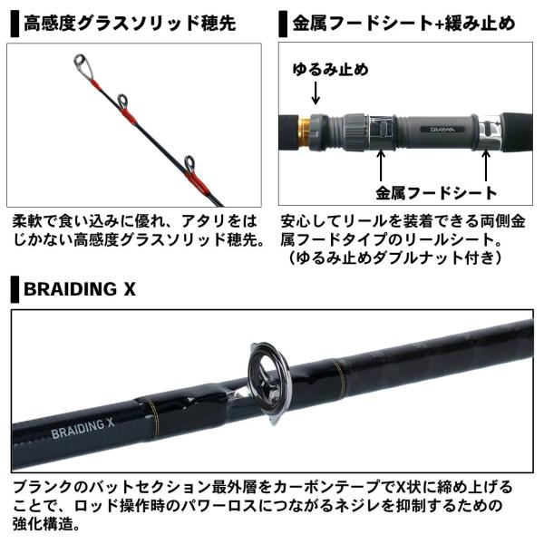 Daiwa Akamutsu XS-210 (Baitcasting 2 Piece)