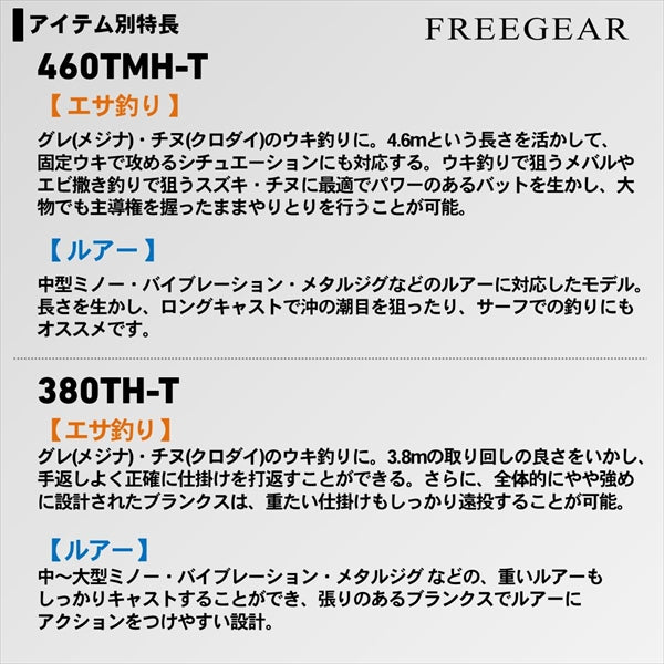 Daiwa 20 Freegear 380TH-T (Spinning 4 Piece)