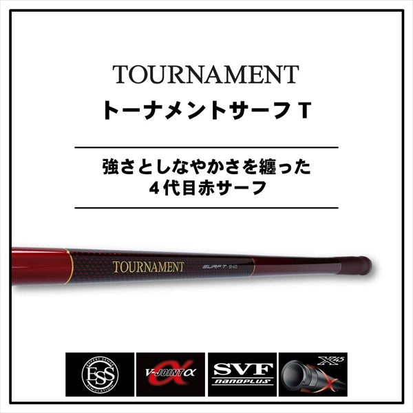 Daiwa 20 Tournament SurfT 33-405 R (Spinning 4 Piece) Daiwa 20 Tournament SurfT 33-405 R (Spinning 4 Piece)