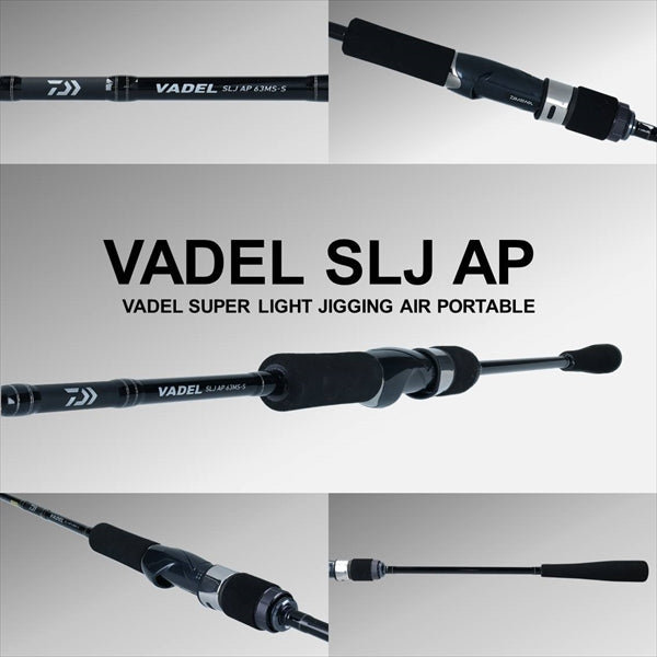 Daiwa 20 Jigging Rod Vadel SLJ AP 63MLS-S  (Spinning 2 Piece)