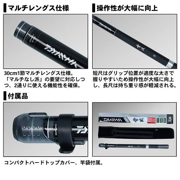 Daiwa Sekkei Choukou 53M/ R (Telescope 15 Piece)