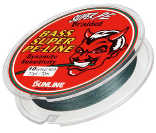 Sunline Bass Super PE Line 70m 12lb