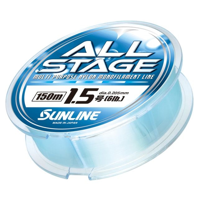 Sunline All Stage 150m 6lb #1.5 Blue