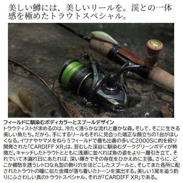 cardiff shimano reel Shimano 23 Cardiff XR 2000S