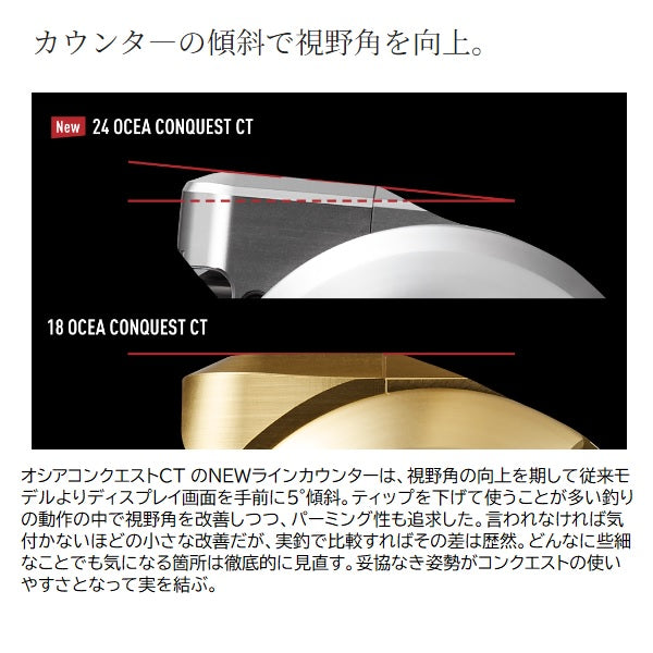 Shimano 24 Ocea Conquest CT301MG (Left Handle)